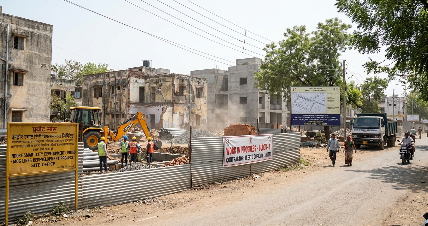 Indore's Strategic MOG Lines Redevelopment