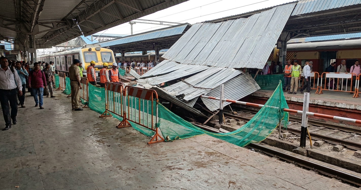 Safety Oversight Leads to Charbagh Station Collapse