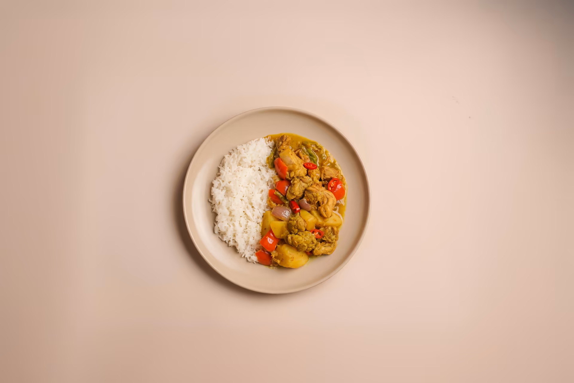 Malaysian-Style Chicken & Coconut Curry