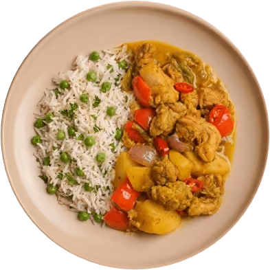 Malaysian-Style Chicken & Coconut Curry