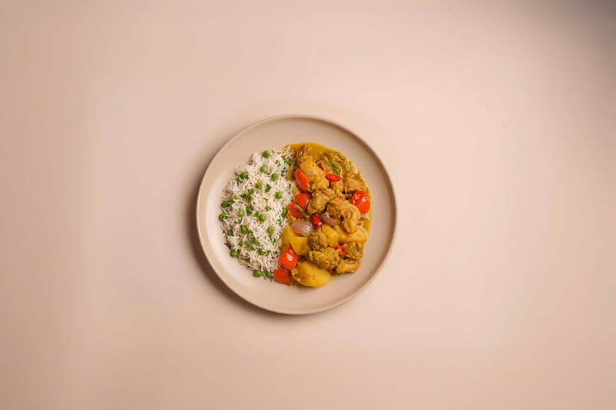 Malaysian-Style Chicken & Coconut Curry