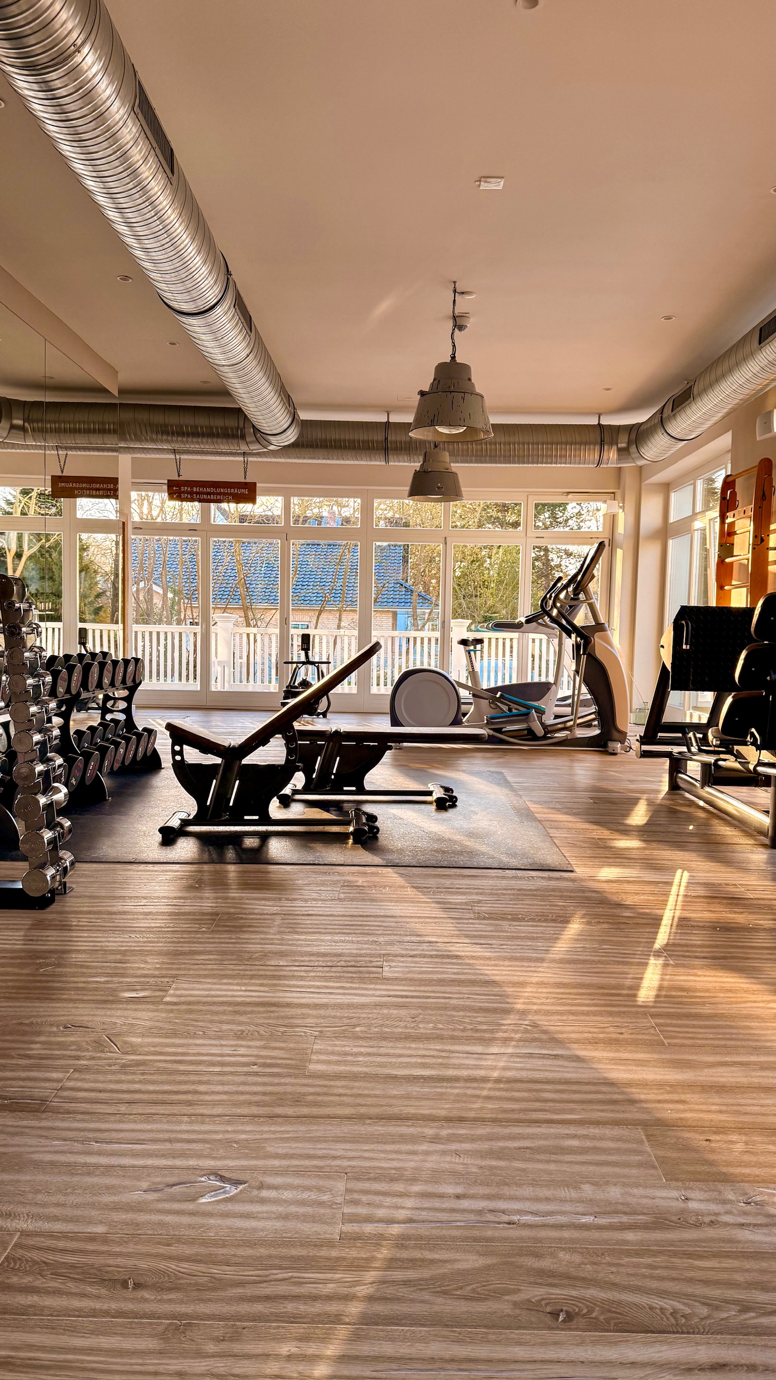 Hotel gym