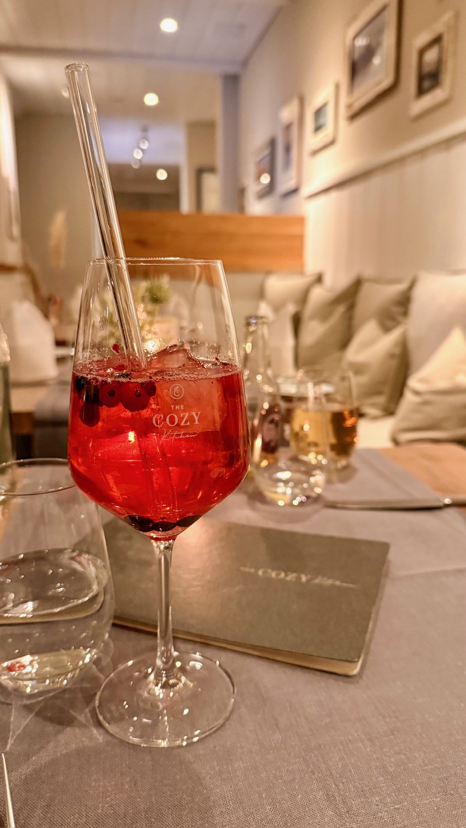 Restaurant drink alcohol free