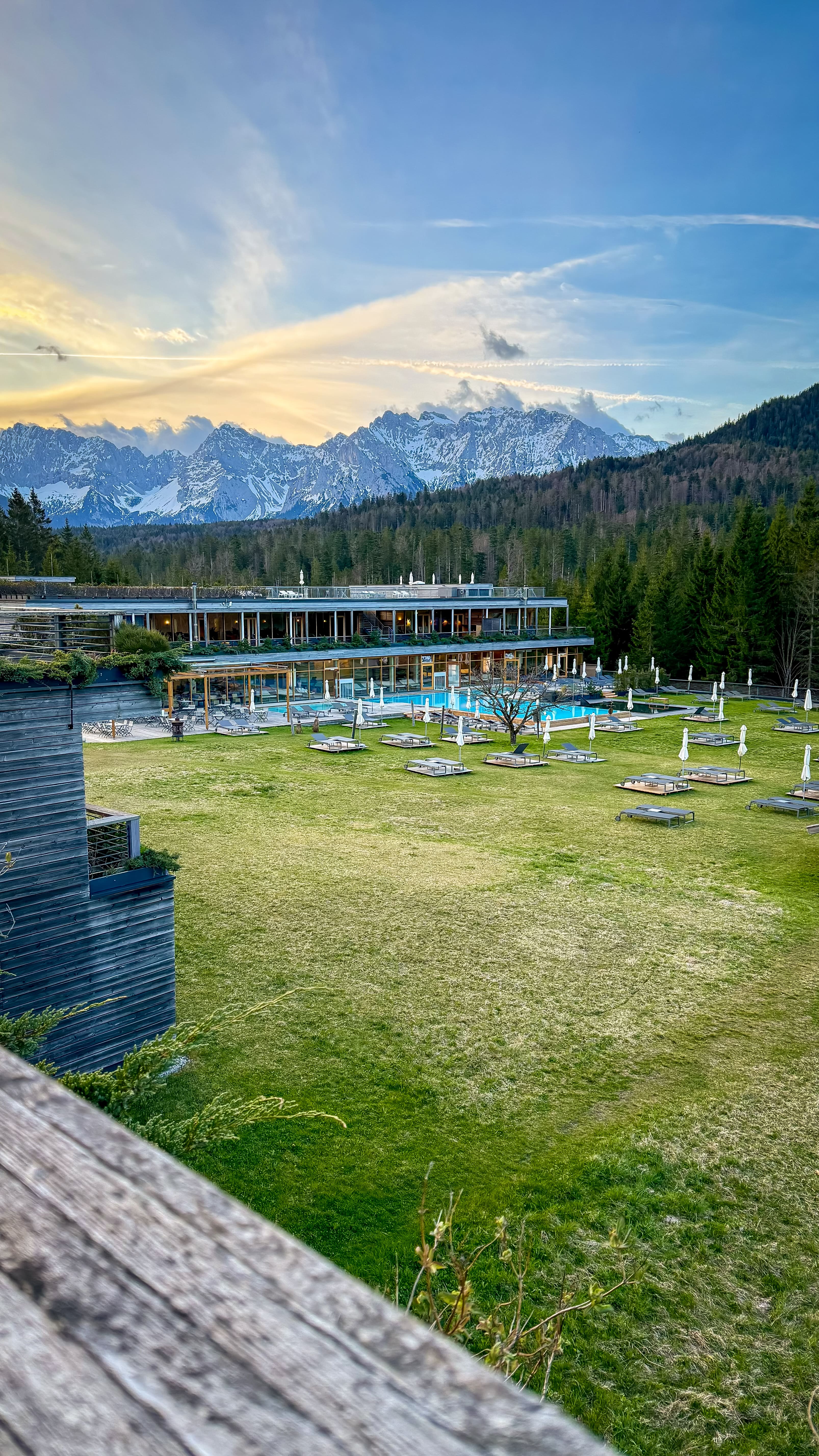 hotel outside pool