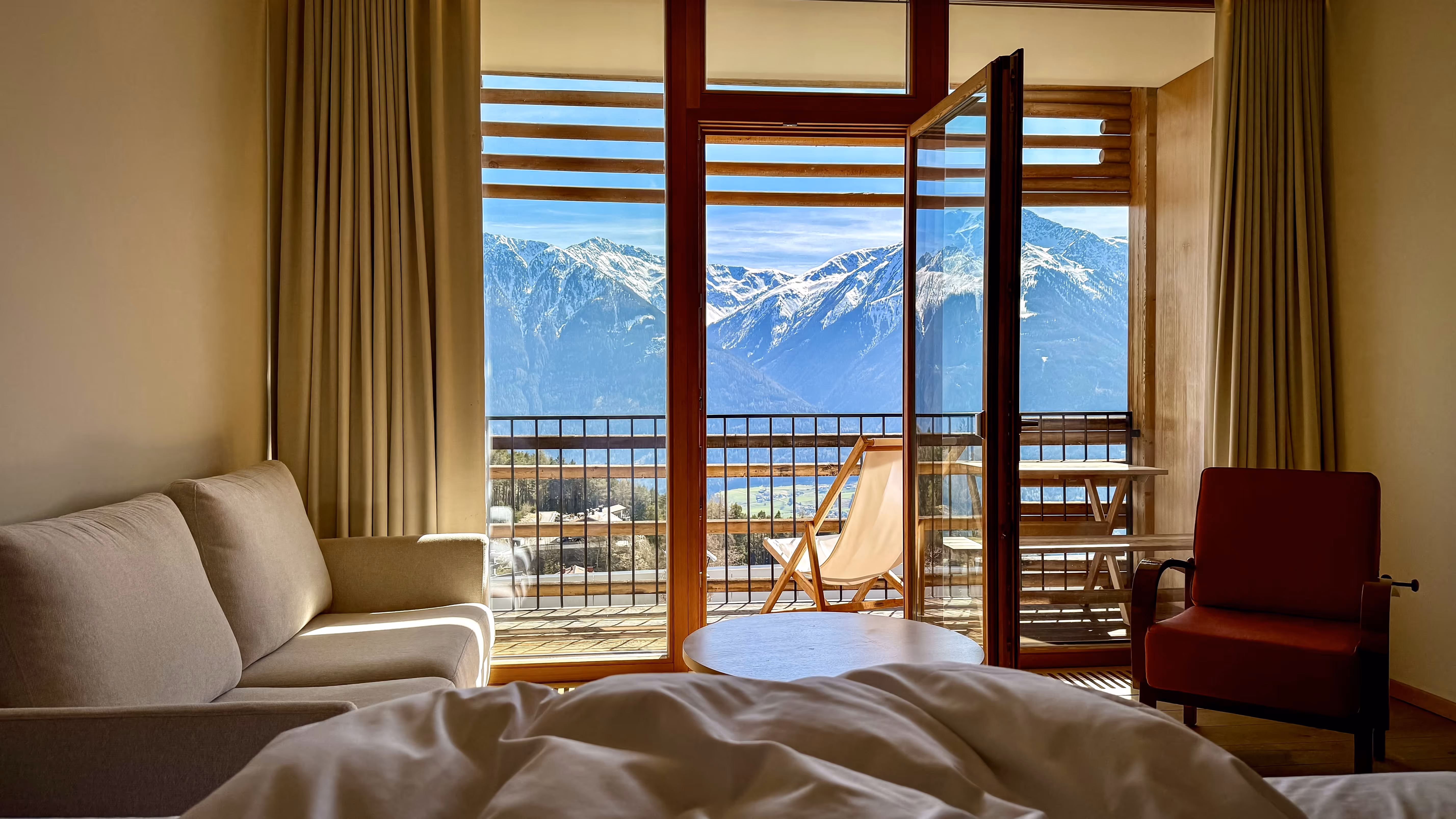 Room with mountain view