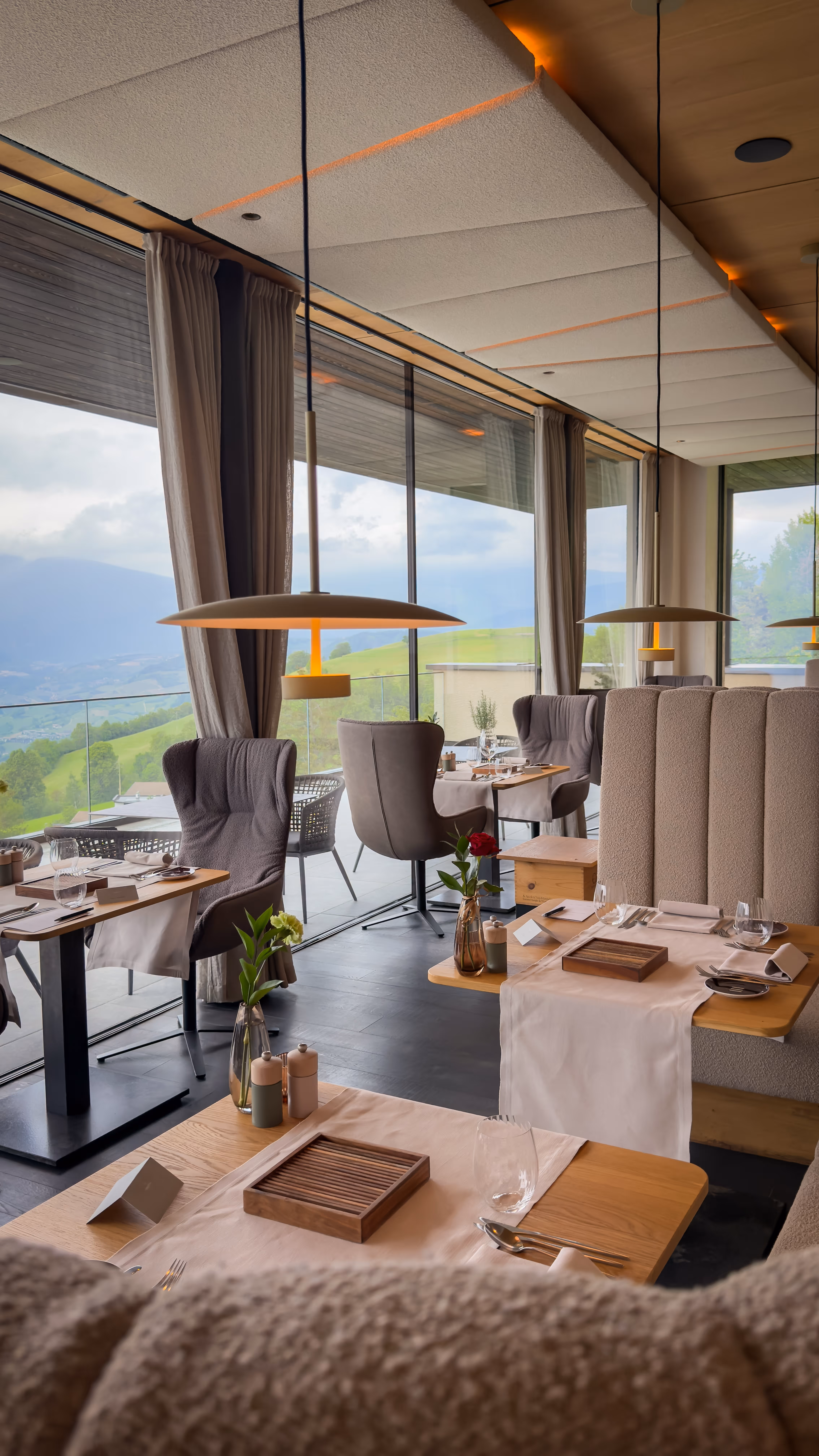 Restaurant with a view.
