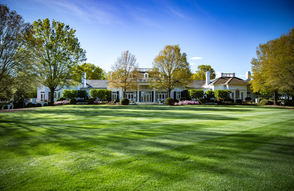  Quail Hollow Club clubhouse and fairway, Charlotte, North Carolina, Truist Championship 2026 — Living Sports