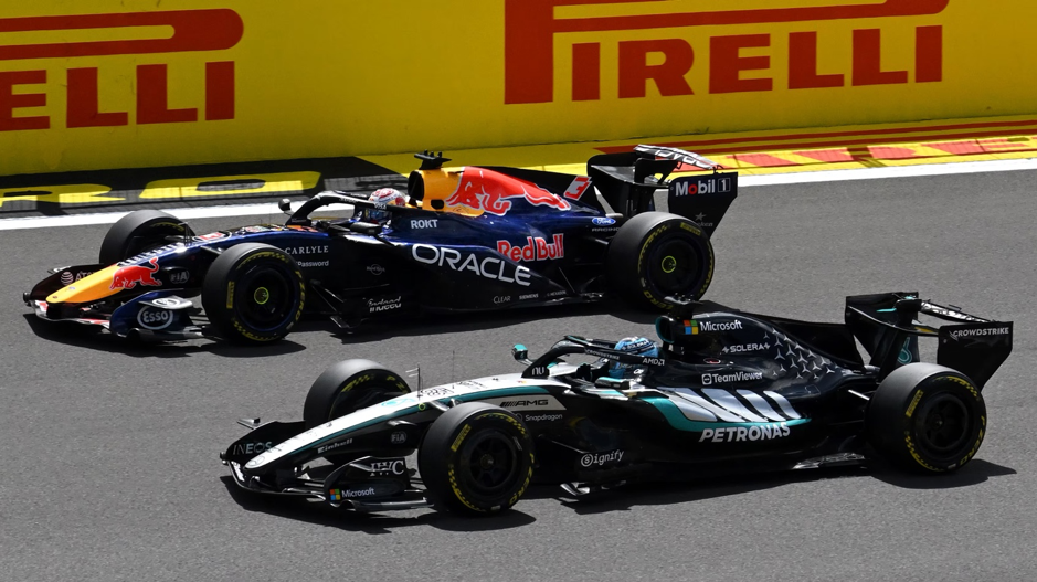 Liam Lawson driving for RB during the 2026 British Grand Prix sprint