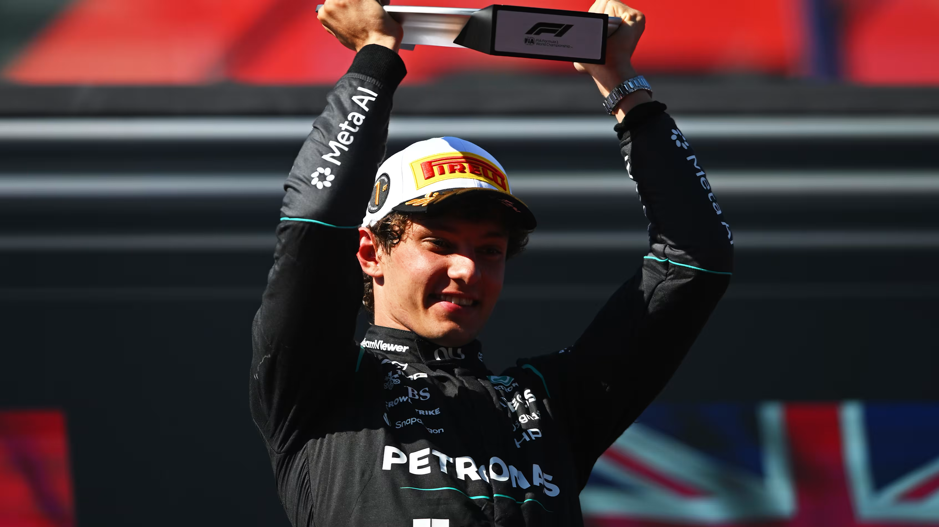 Formula 1 driver Lando Norris driving for McLaren at the Spanish Grand Prix in Madrid