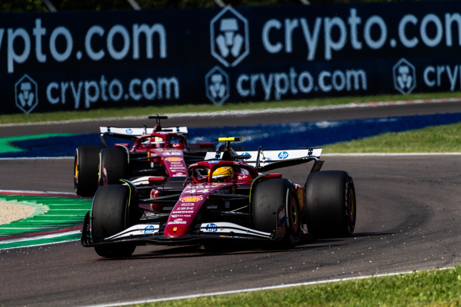 Red Bull Formula 1 car during free practice at Imola