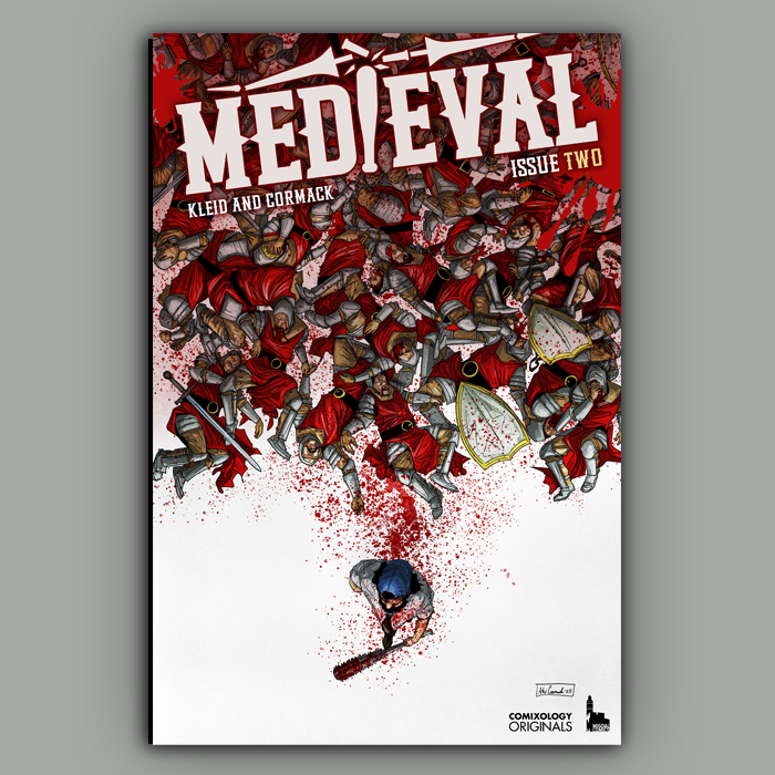the cover for medieval issue #2