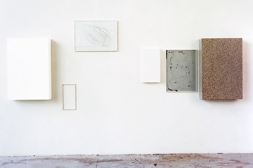 Installation von Erich Reusch, 1984