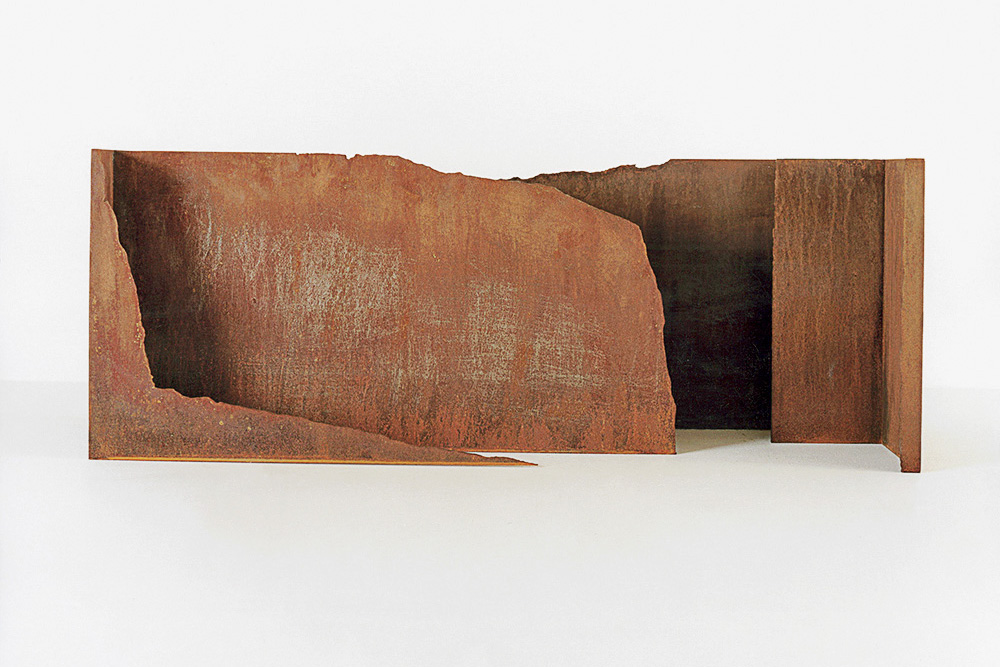 Erich Reusch, Corten-Modell für eine Großskulptur