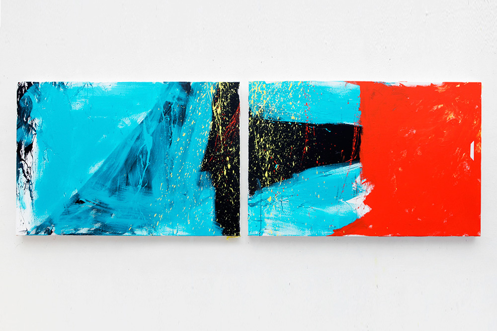 Erich Reusch, Diptychon, 2013