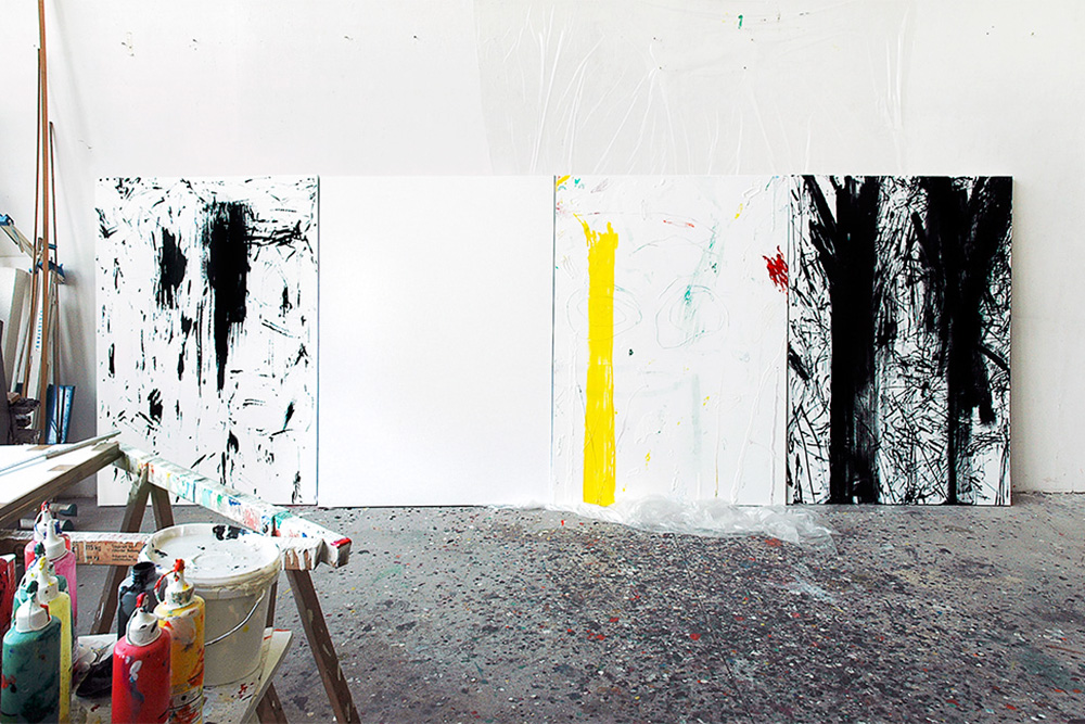 Erich Reusch, Atelierskizzen, 2006
