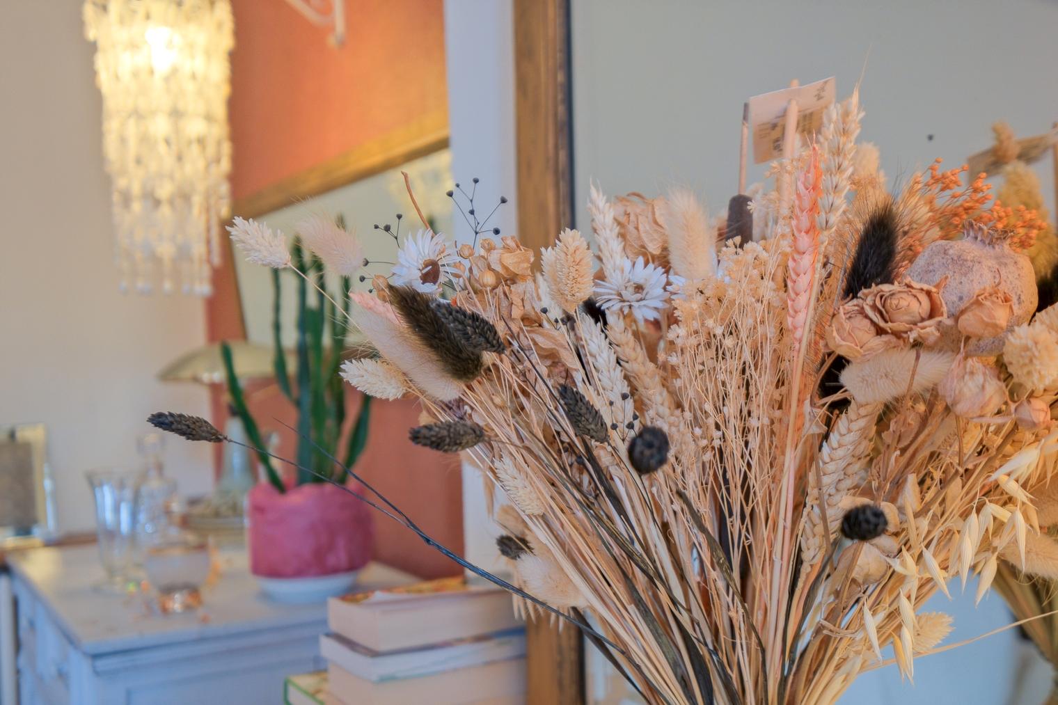 fleurs séchées