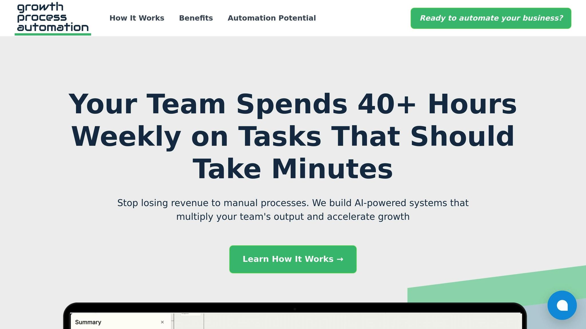 Growth Process Automation