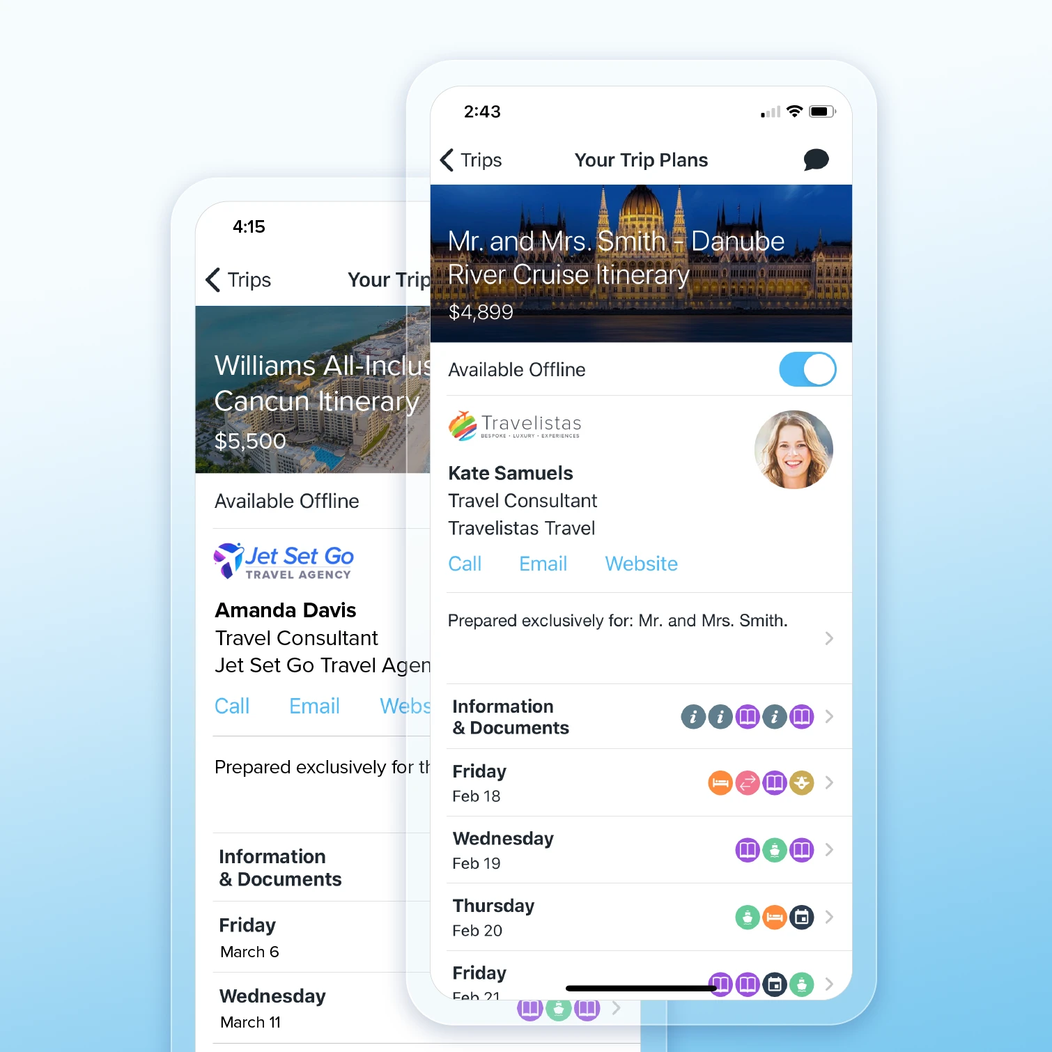 Customized app