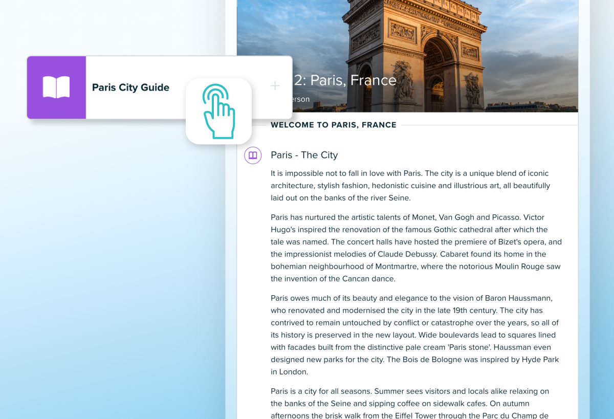 Travefy trip builder