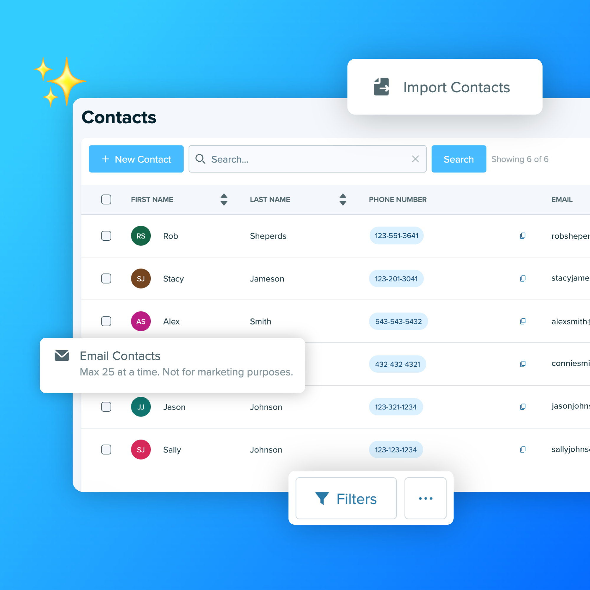 What's new in Travefy: A faster way to manage your contacts