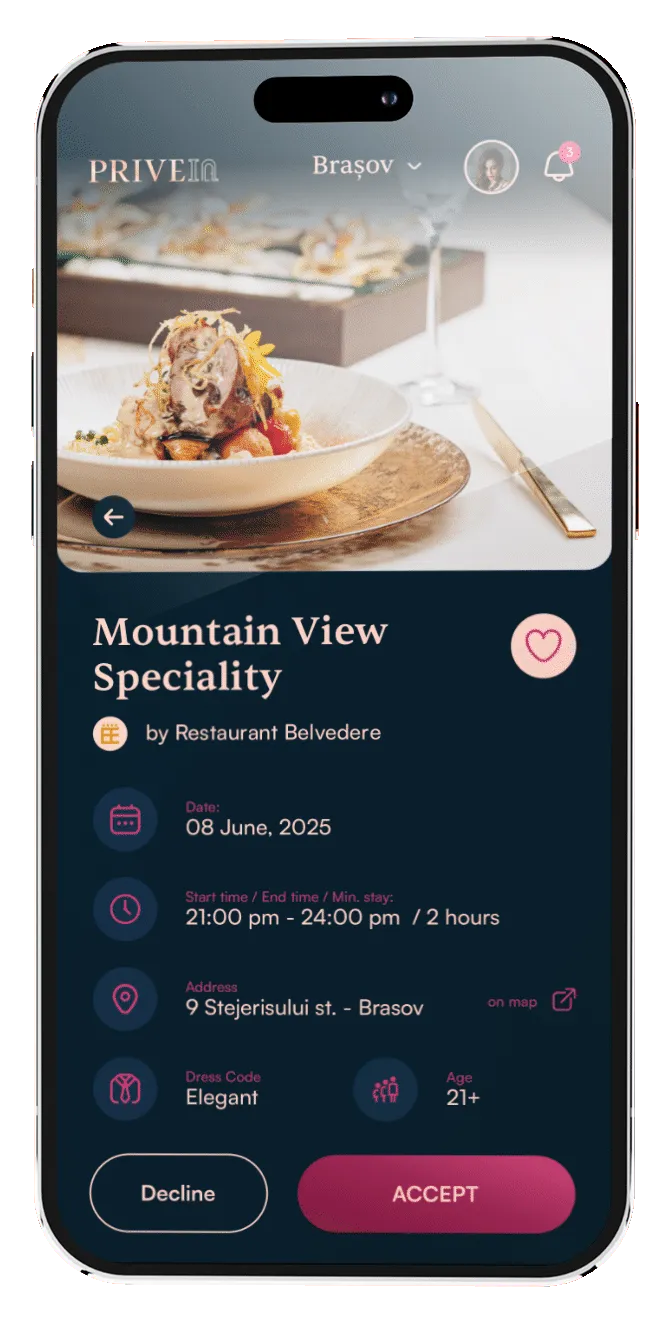 priveinapp event details