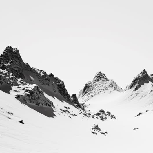 Snowy mountain