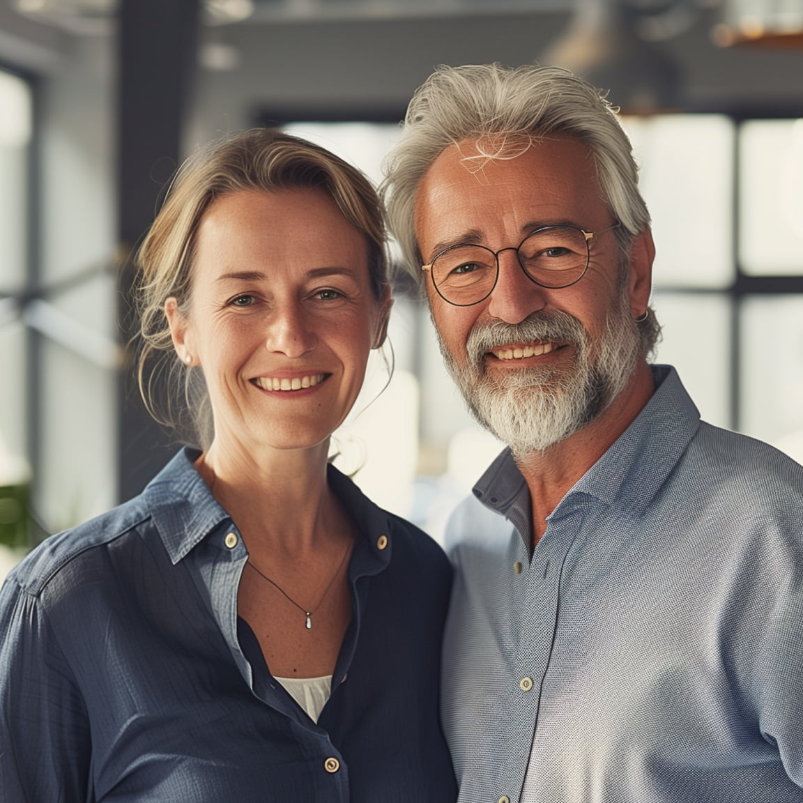 Middle-aged couple