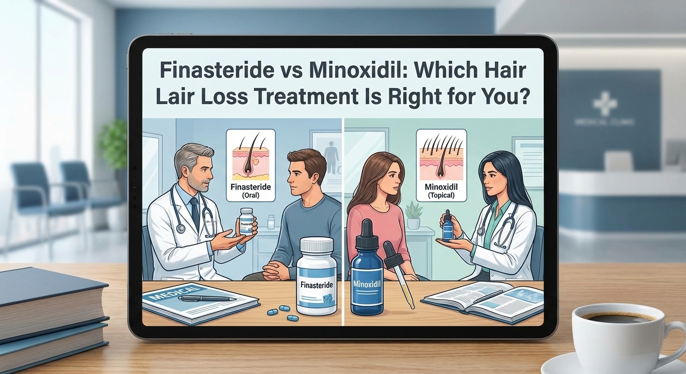 Finasteride vs Minoxidil: Which Hair Loss Treatment Is Right for You?