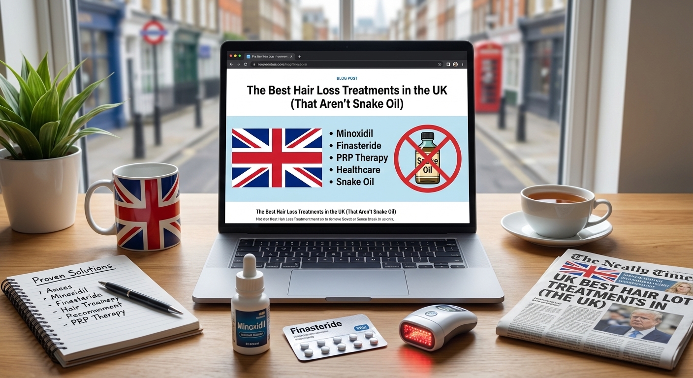 The Best Hair Loss Treatments in the UK (That Aren’t Snake Oil)