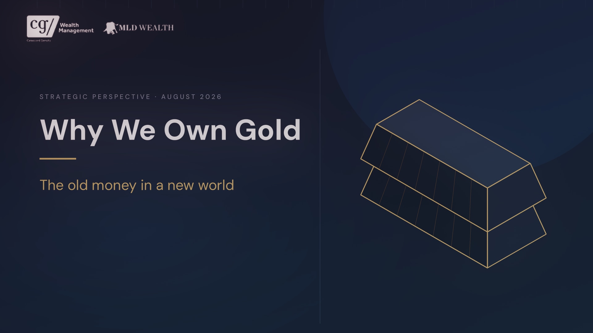 Why We Own Gold