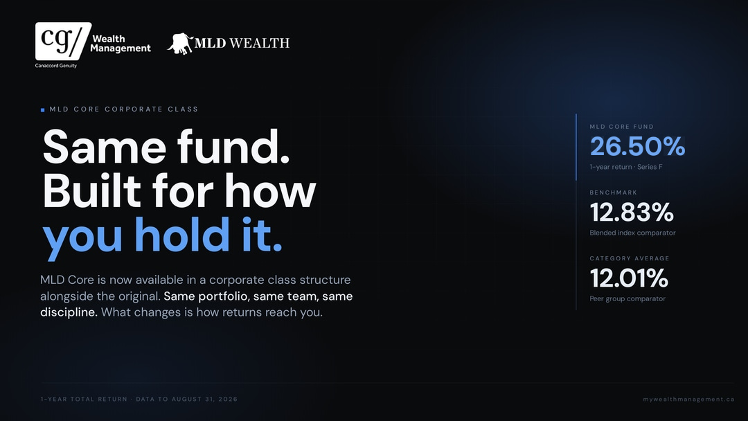 MLD Core, now in corporate class