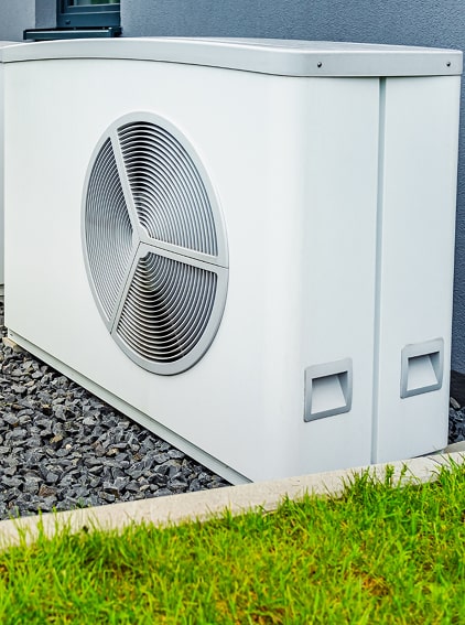 Heat pump install outside a home | Salty Electrical services in the Greater Wellington Region