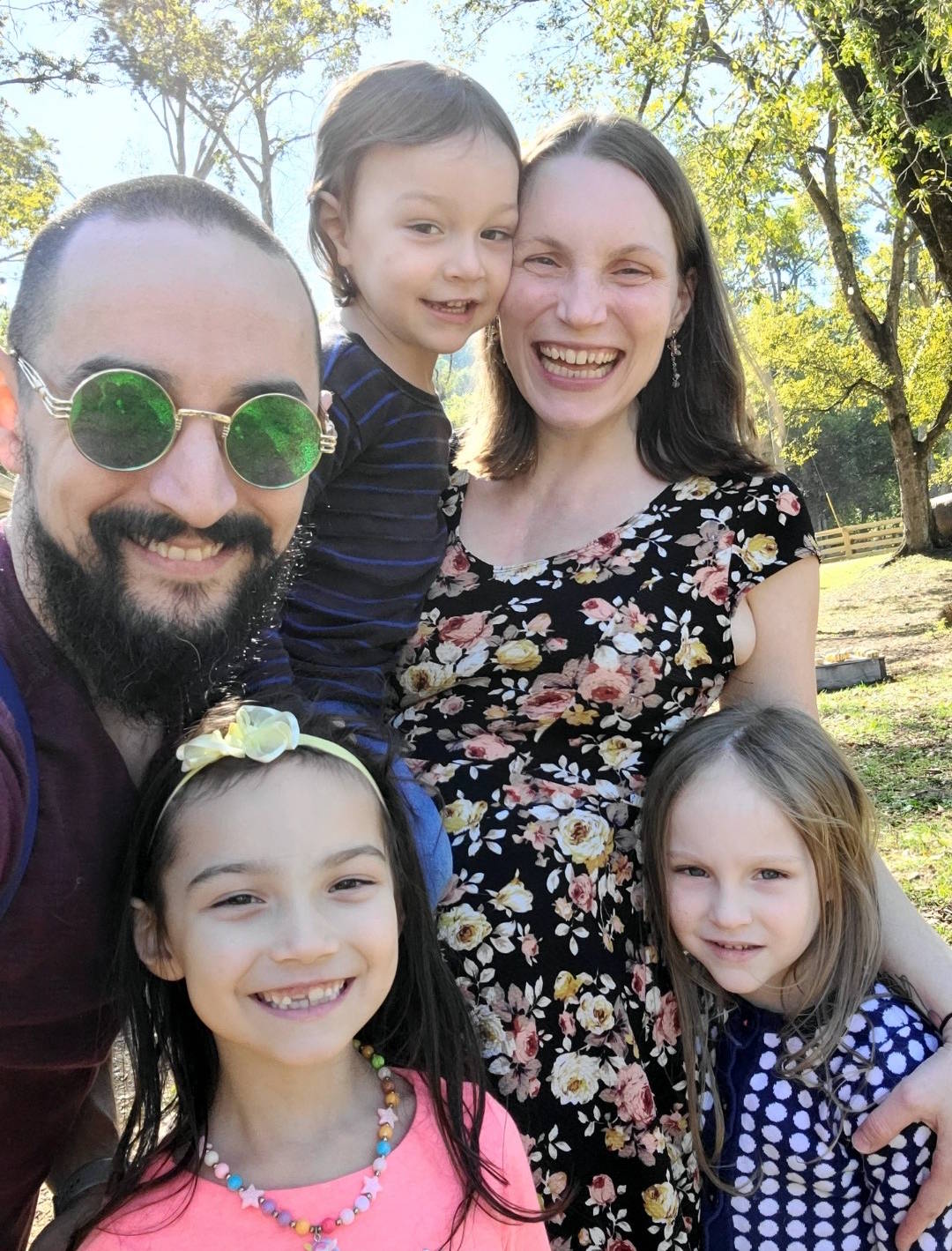 Sean C Harding, co-founder of Exodus Counseling, and his family