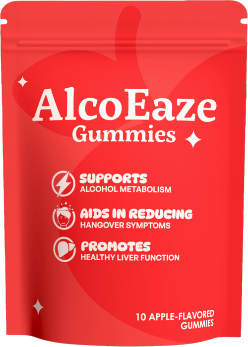 Tasty Apple AlcoEaze gummy package