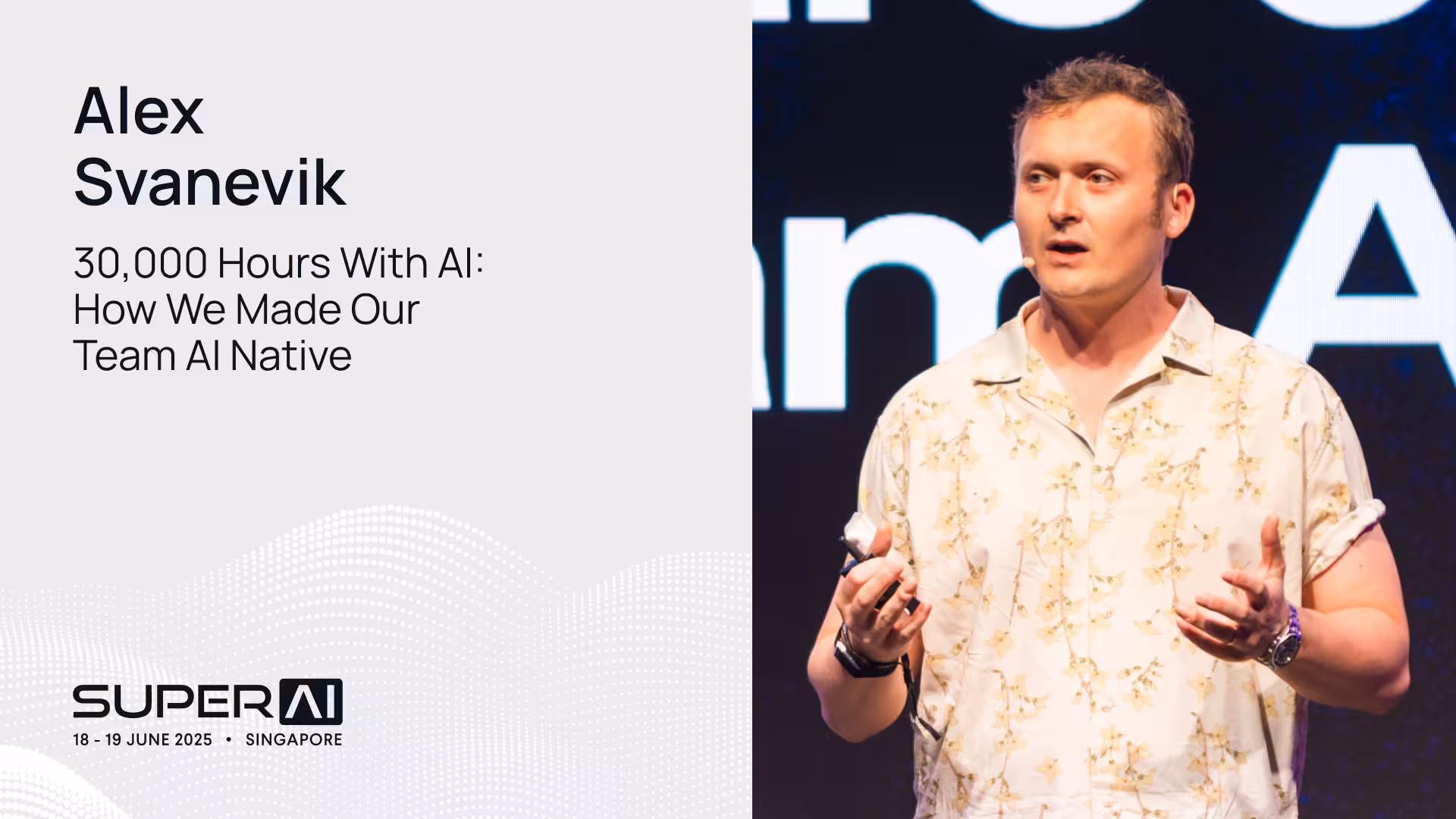 YT Thumbnails Keynote - 30,000 Hours with AI_ How We Made Our Team AI Native the State.avif