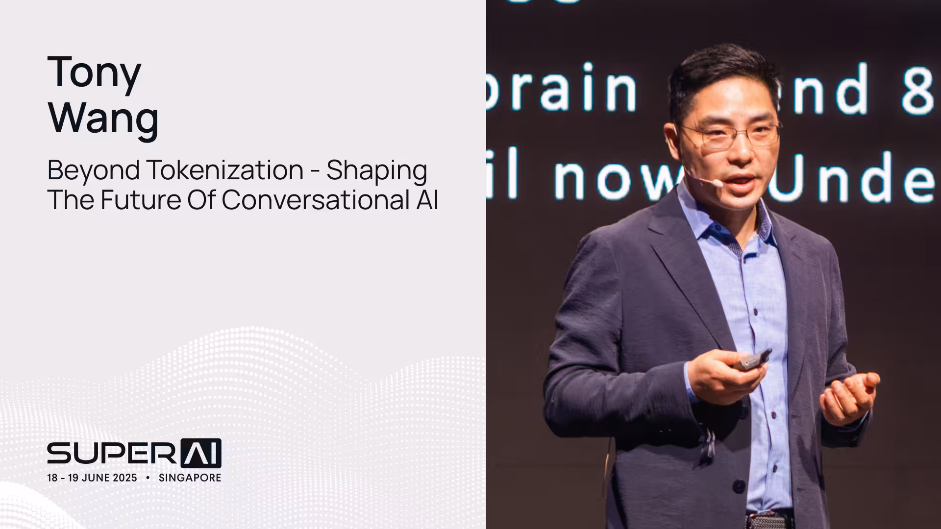 YT Thumbnails Keynote - Beyond Tokenization - Shaping the Future of Conversational AI.avif