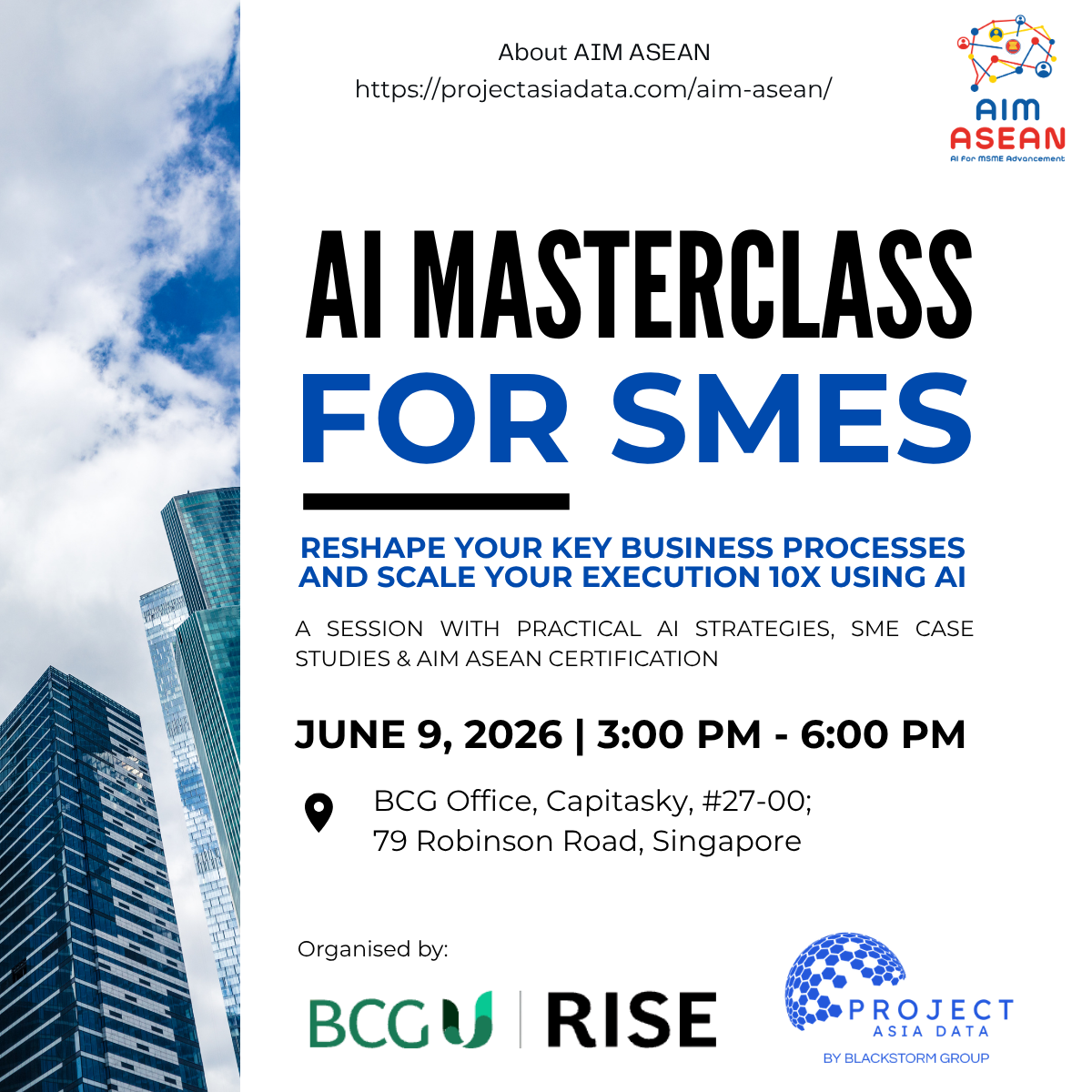 AI MASTERCLASS for SMEs – AIM ASEAN Certification