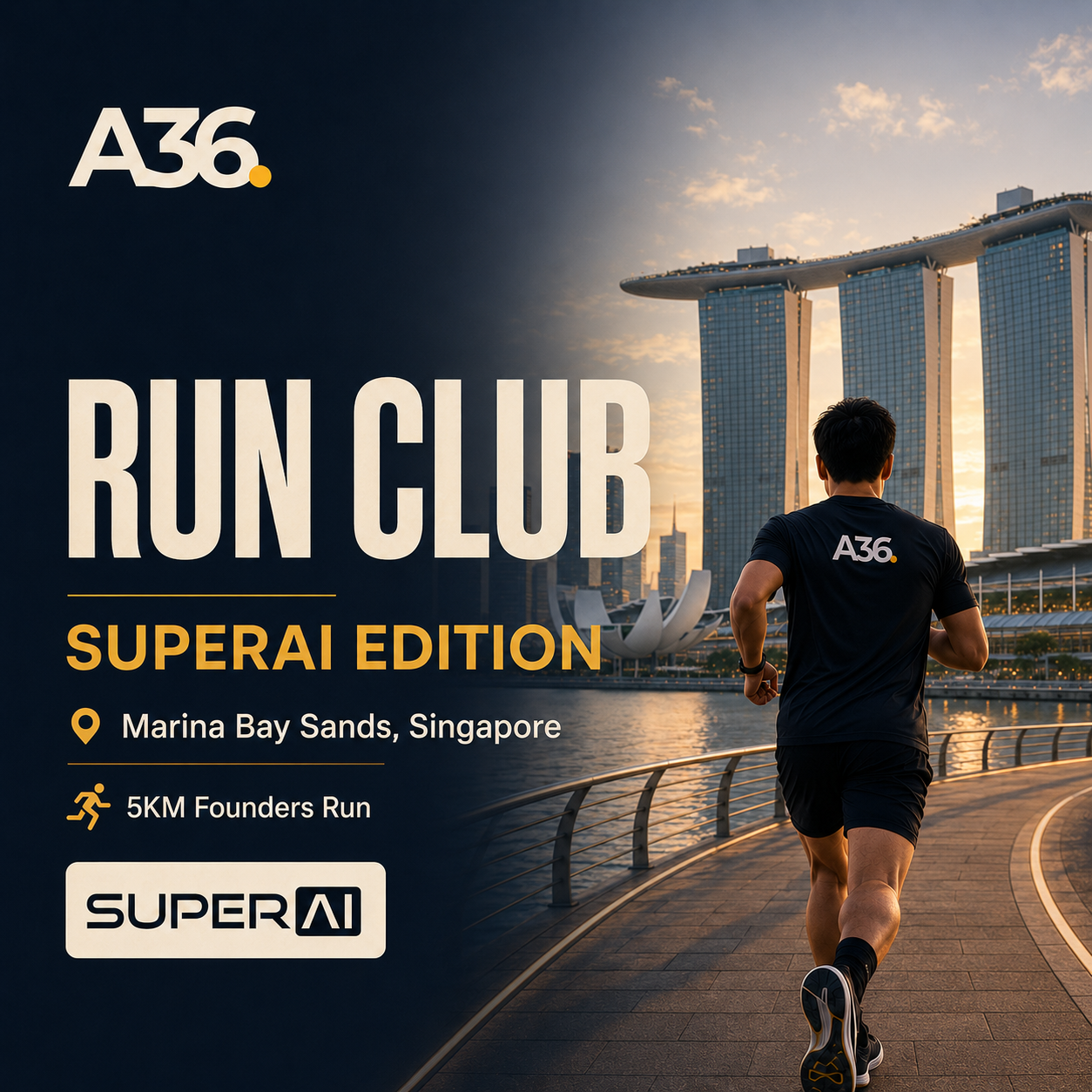 A36 Run Club: SuperAI Edition | Singapore