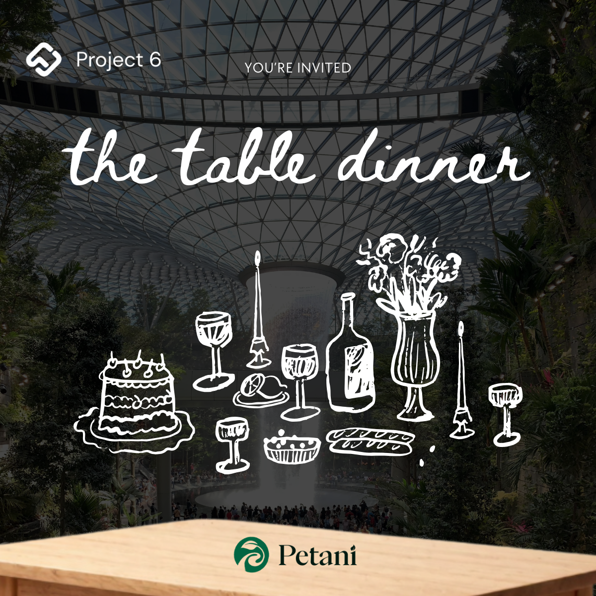 the table
