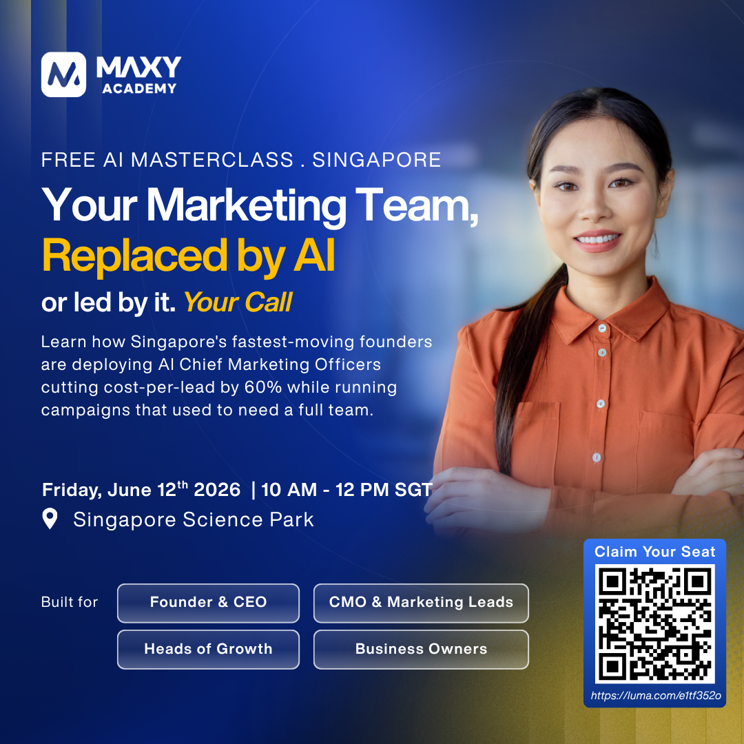 Free AI Masterclass: Stay Ahead with Your Own AI CMO