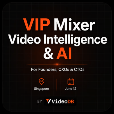 Founders and CXO Mixer : AI x Video Intelligence