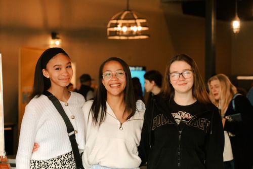 People worshiping together during a Sunday service at Destiny Church.