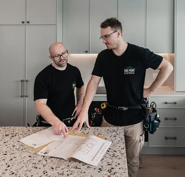 2 men planning 