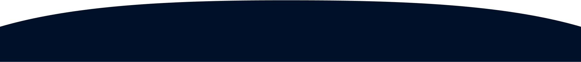 Dark blue curved shape on a black background.