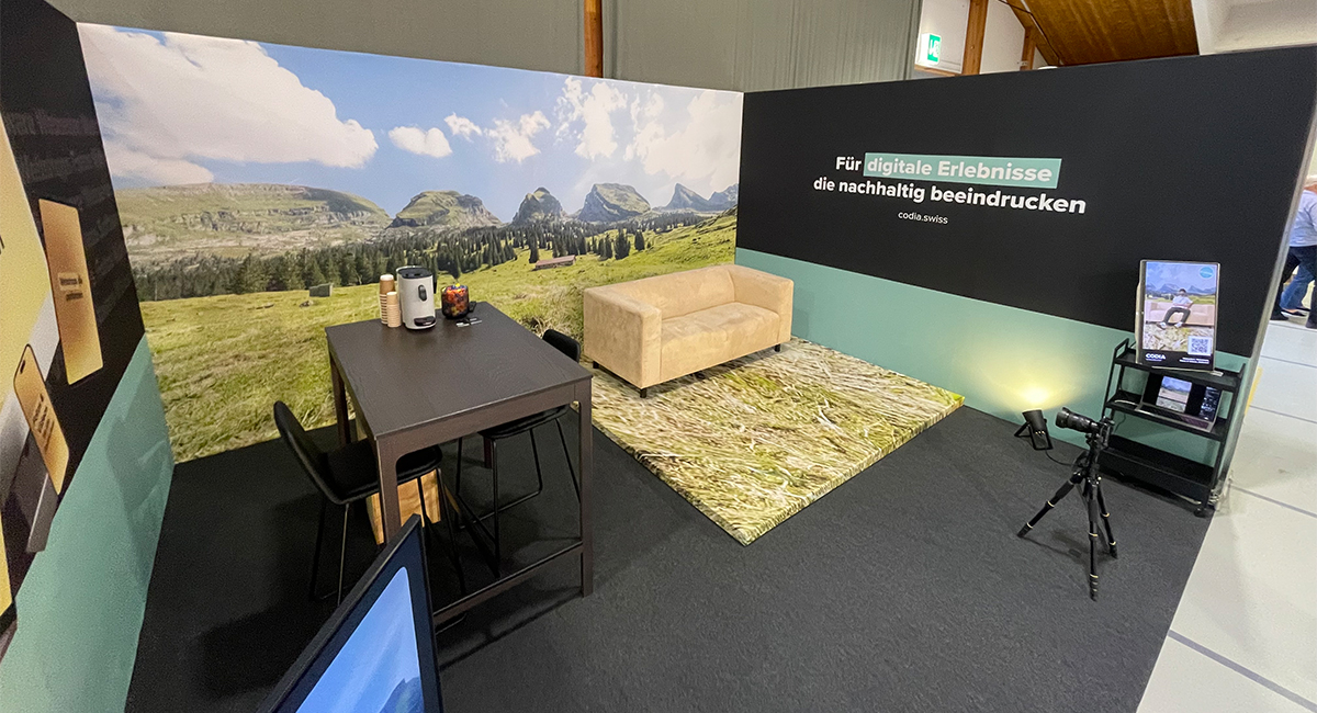 Der Codia Stand an der GEWA 2025 in Unterwasser.