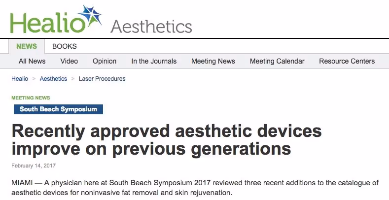 Innovation has been improved in the medical aesthetic device market