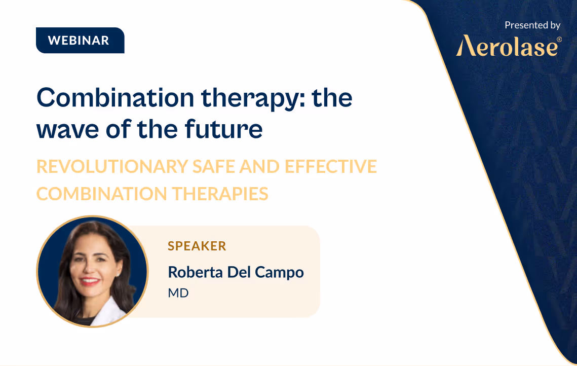 Learn why Dr. Roberta Del Campo is a leader when it comes to revolutionary safe and effective combination therapies for all skin types.