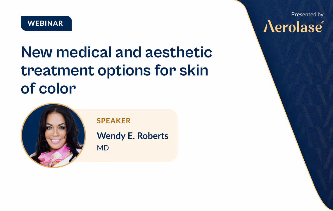 With advancements in medical technology, skin of color patients have more effective therapeutic options & protocols.