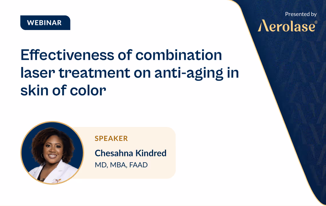 Die vom Vorstand zertifizierte Dermatologin Dr. Chesahna Kindred, MD, FAAD, befasst sich in dieser Präsentation mit einer umfassenden Analyse einer klinischen Studie.