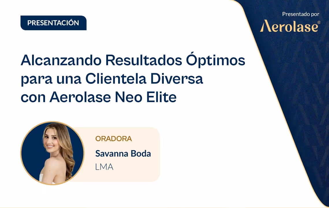 Savanna Boda comparte su experiencia en las Aerolase Neo Elite y Era Elite, destacando cómo estos dispositivos avanzados le permiten proporcionar resultados óptimos. Active los subtítulos para la traducción al español.